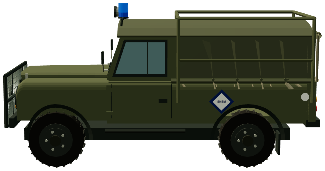 SNSM Defender 110 Soft Top — side render