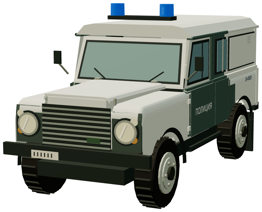 Sofia Police Defender — front three-quarter render