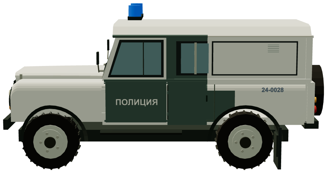 Sofia Police Defender — side render