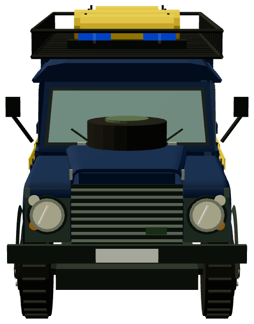 South Shields VLB Coast Rescue Defender 130 — front render