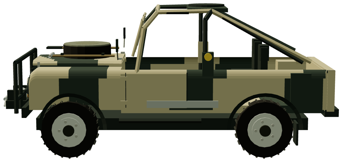 110 Special Operations Vehicle demonstrator — side render