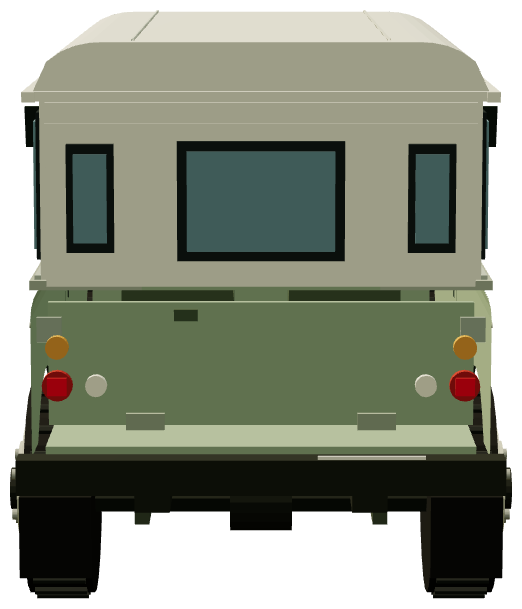 Series III Stage 1 V8 — rear render