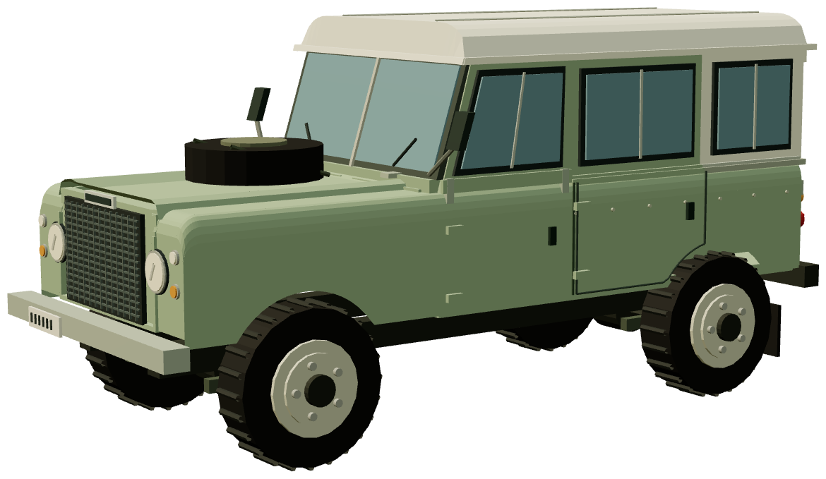 Series III Stage 1 V8 — three-quarter render