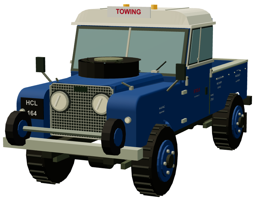 Steels of Cheltenham Series I 107 Breakdown Truck — front three-quarter render