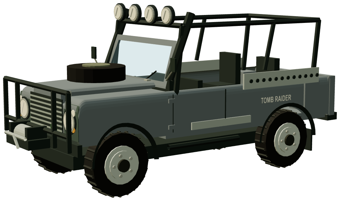 Tomb Raider — three-quarter render