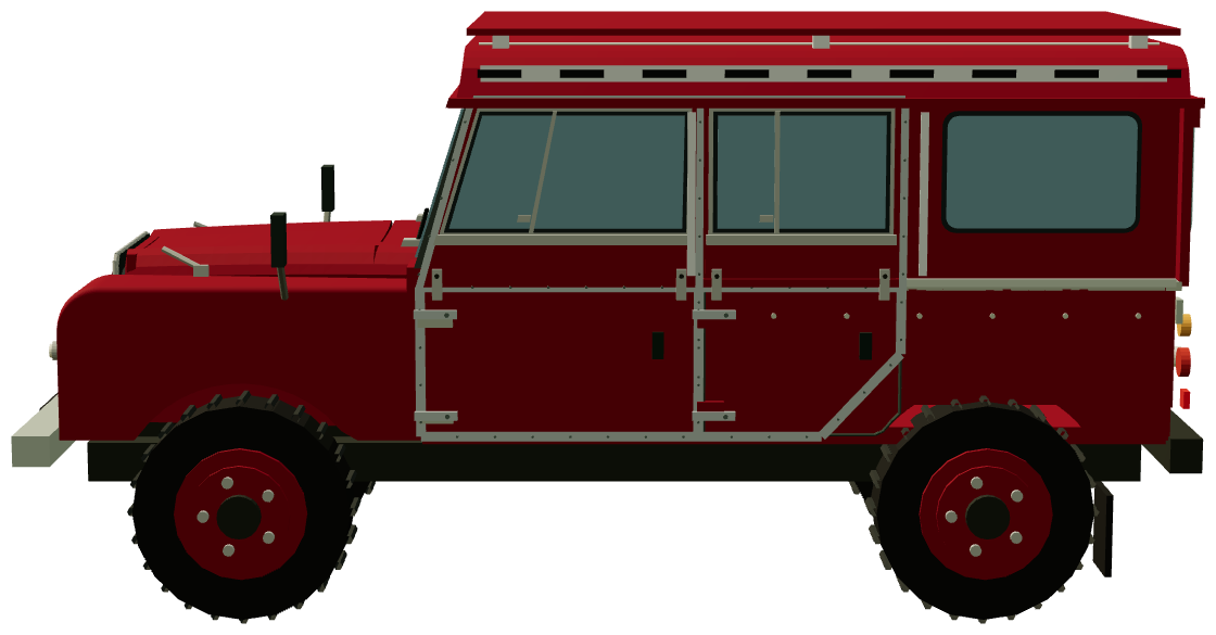 Tropical Roof Station Wagon — side render