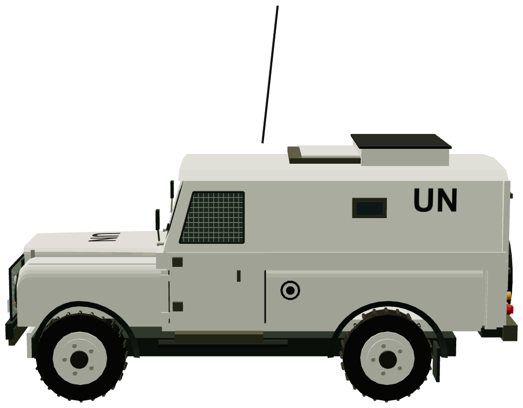 UN Snatch (Bosnia 1993) — side render