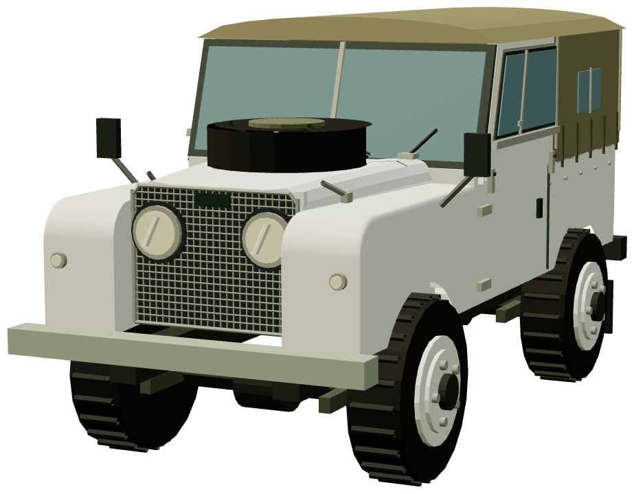 UNEF Series I 88 (Gaza 1957) — front three-quarter render