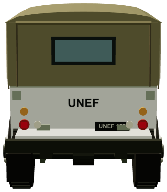 UNEF Series I 88 (Gaza 1957) — rear render