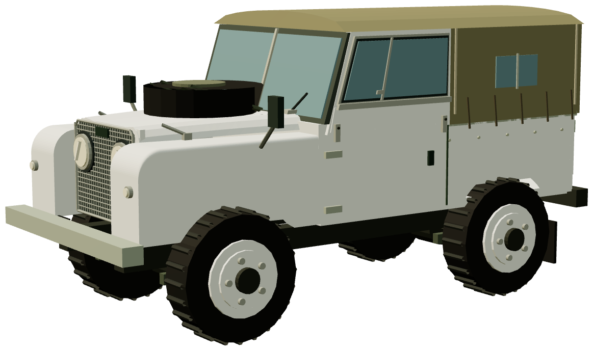 UNEF Series I 88 (Gaza 1957) — three-quarter render