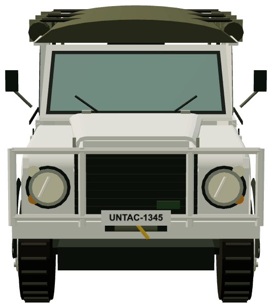 UNTAC Perentie 110 (Cambodia 1993) — front render