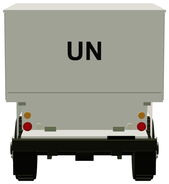 UNTAG Workshop Land Rover (Namibia 1989) — rear render