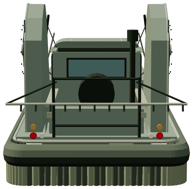 Vickers Hover Rover — rear render