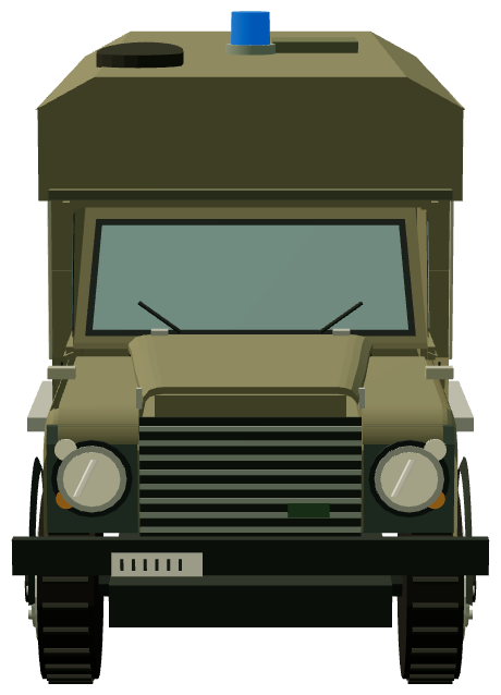 Wolf Ambulance — front render