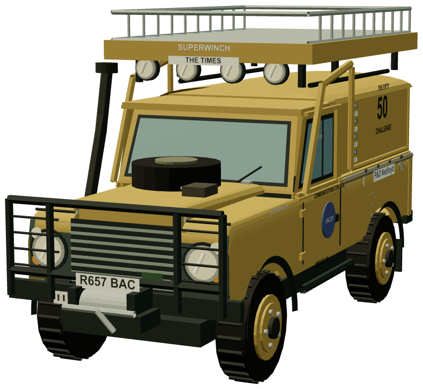 Fifty 50 Challenge Wolf 110 — front three-quarter render