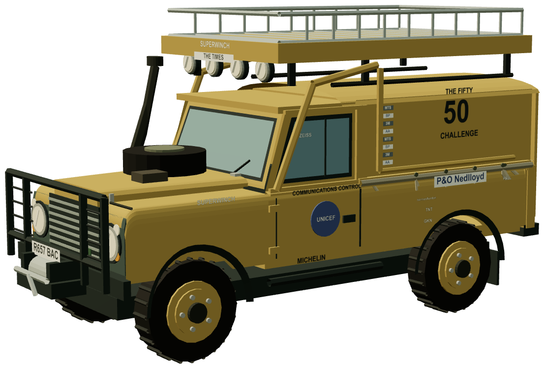 Fifty 50 Challenge Wolf 110 — three-quarter render