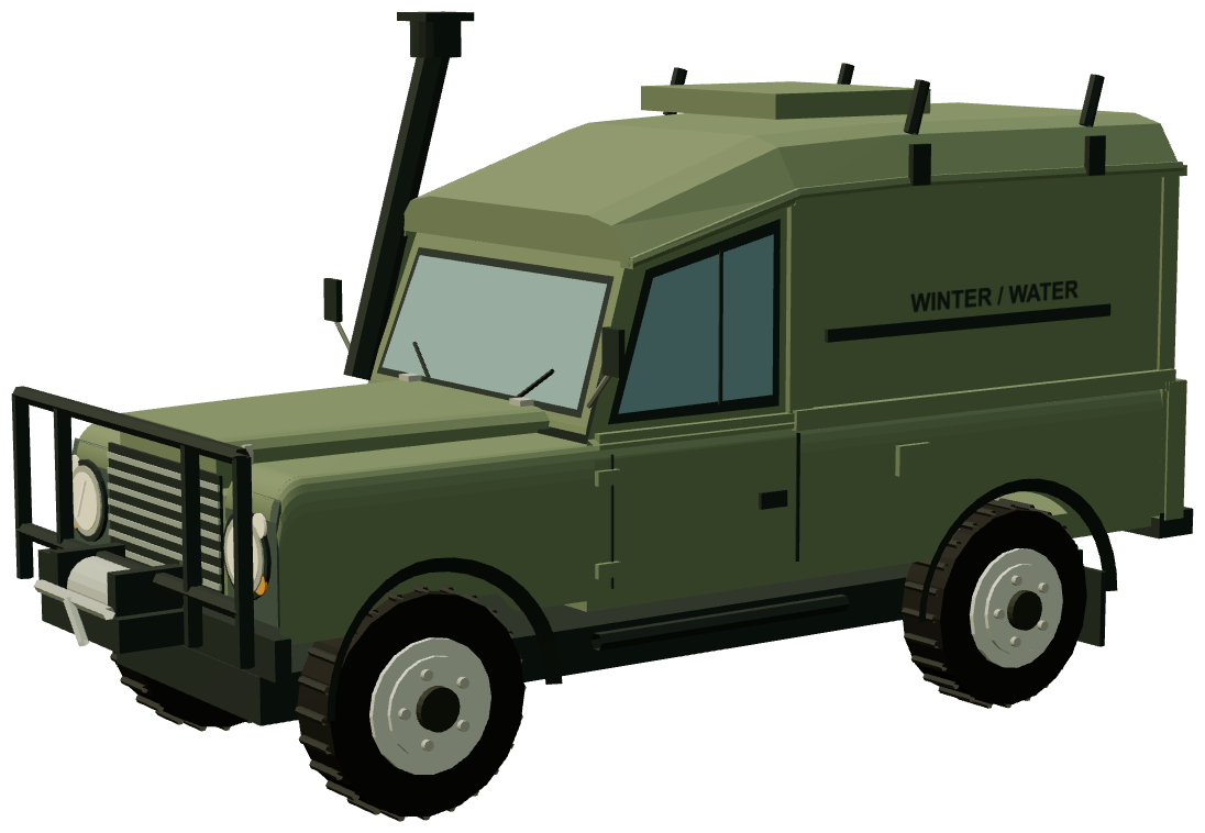 Wolf Winter / Water — three-quarter render